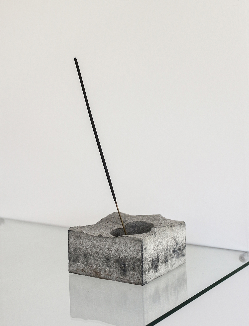 천연 스톤 인센스 홀더 오브제 stone object incense holder